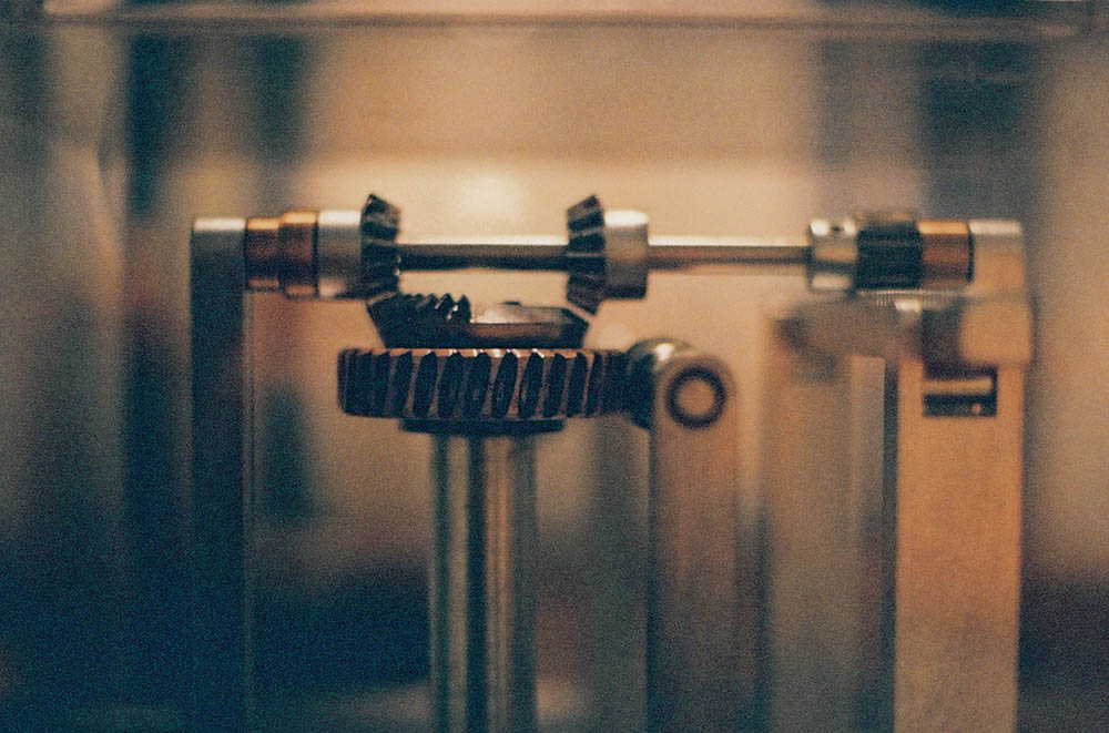 Gear mechanism in Science museum - machines and tools