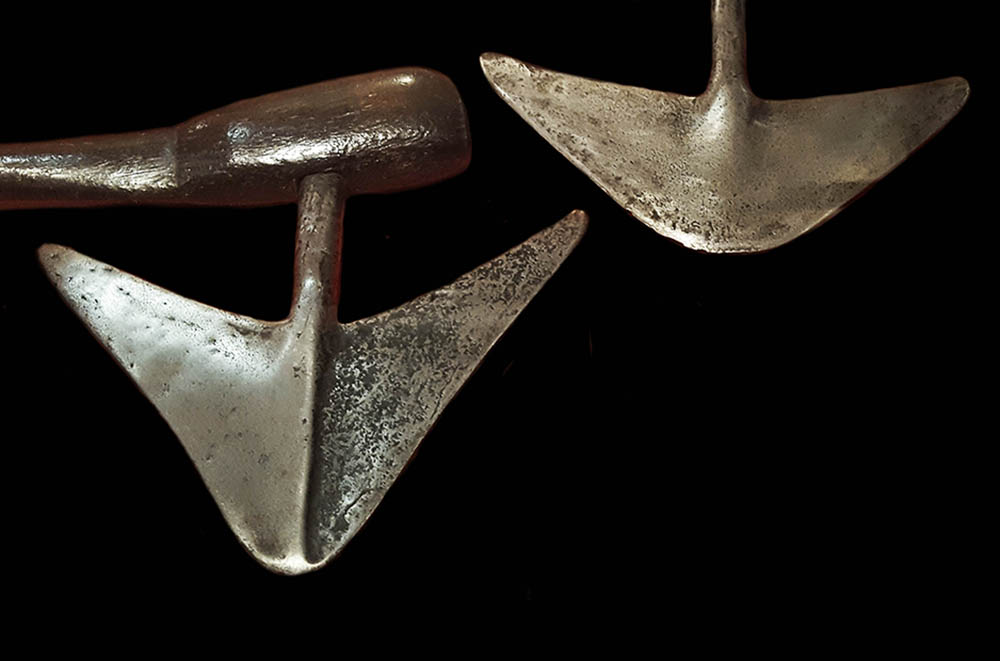 Two Axes in Pitt Rivers Museum - machines and tools