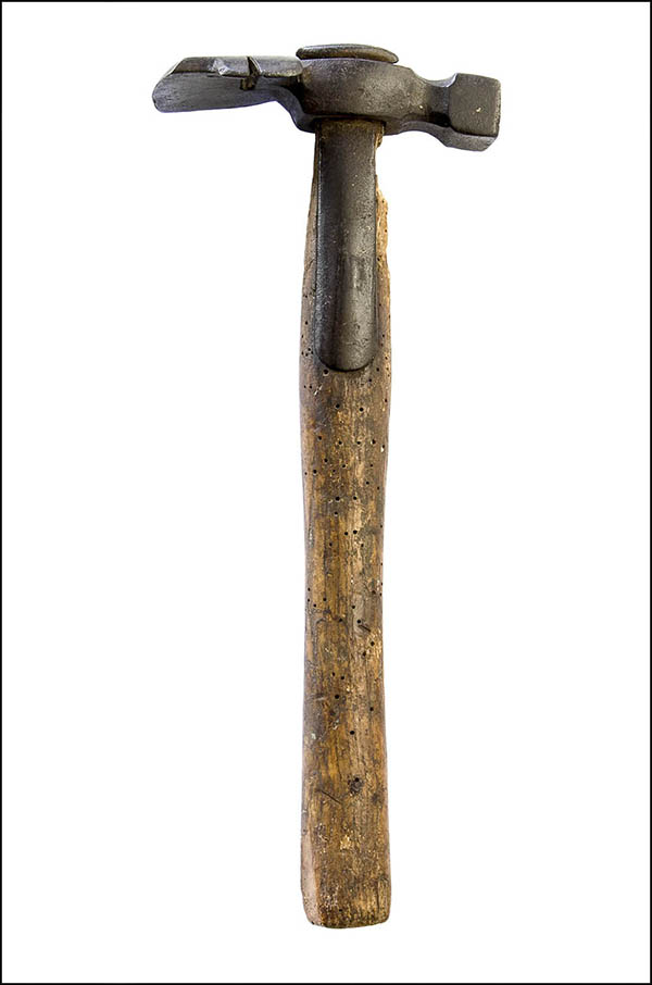 Old hammer - blunt and horozontal axe ends - Antique