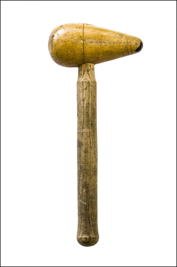 Bossing mallet - tapered wooden head