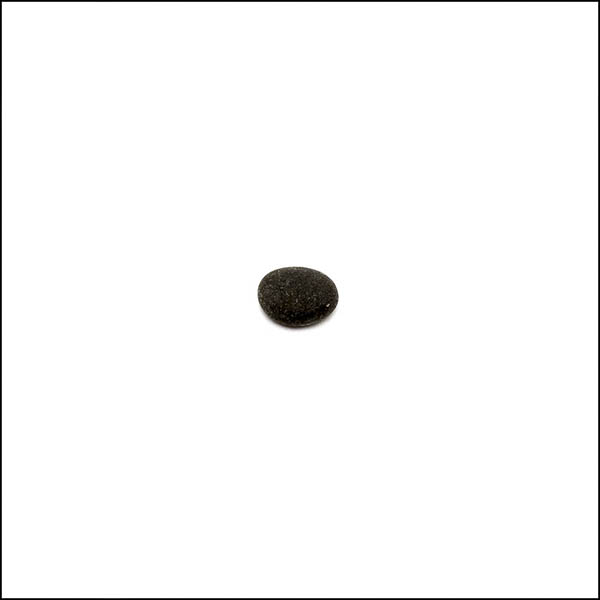 Pebble - oval, black