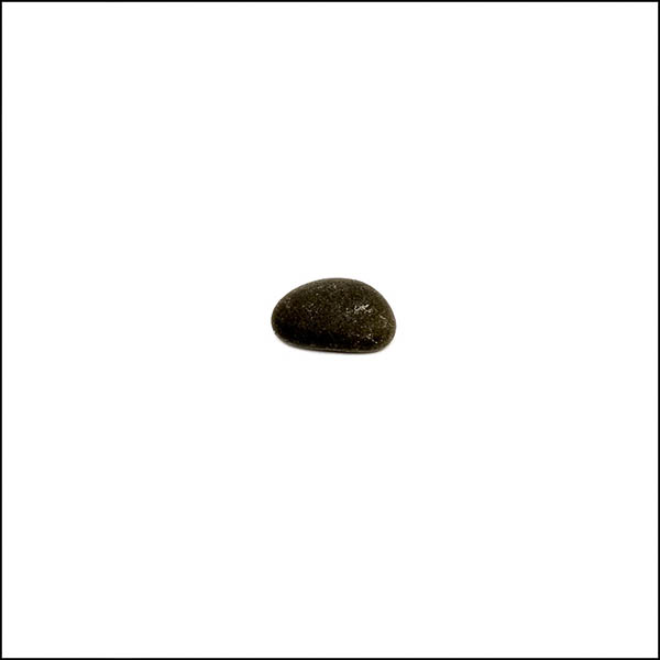 Pebble - oval, black