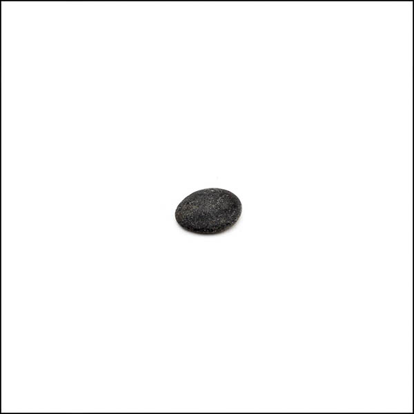 Pebble - oval, black