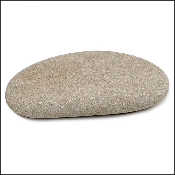 Pebble - oval, beige