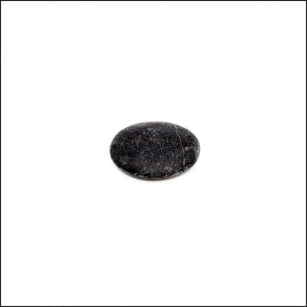 Pebble - oval, black