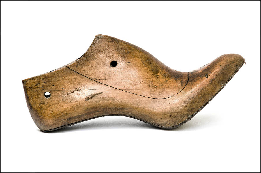 Shoe Last - Cordwainers wooden form - antique