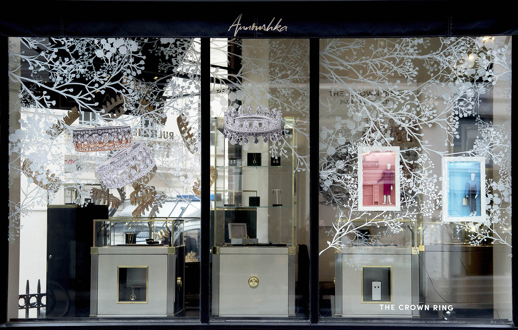 Annoushka Crown window display