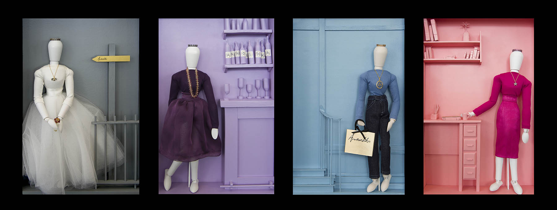 Annoushka Crown Ring mannequin scenes